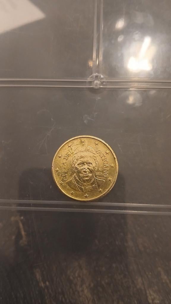 50 cent Vaticaanstad Vaticaan, Ophalen of Verzenden, Vaticaanstad, 50 cent