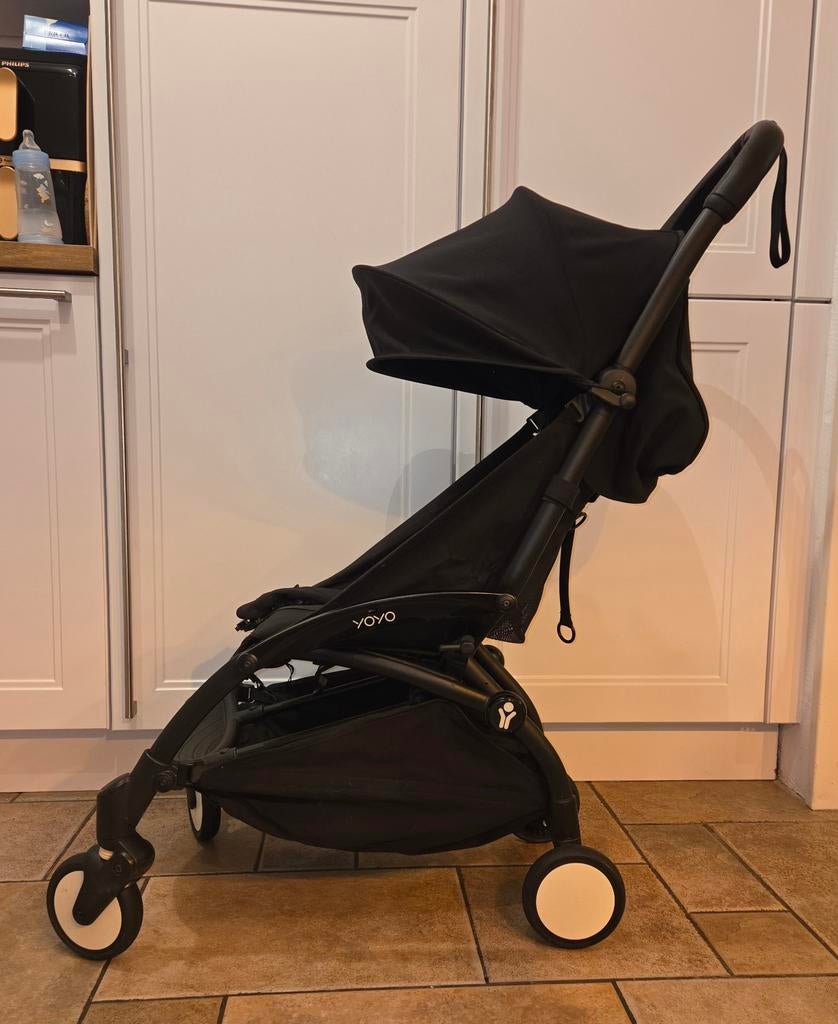 Babyzen YOYO² buggy zwart + muskietennet, Kinderen en Baby's, Buggy's, Ophalen, Gebruikt, Overige merken, Zonnekap
