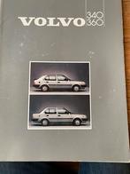 VOLVO 340/360 - 1985 Autofolder, Verzenden, Zo goed als nieuw, Volvo