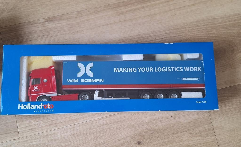 Wim bosman minituur vrachtauto, Ophalen of Verzenden, Nieuw, Bus of Vrachtwagen, Overige merken