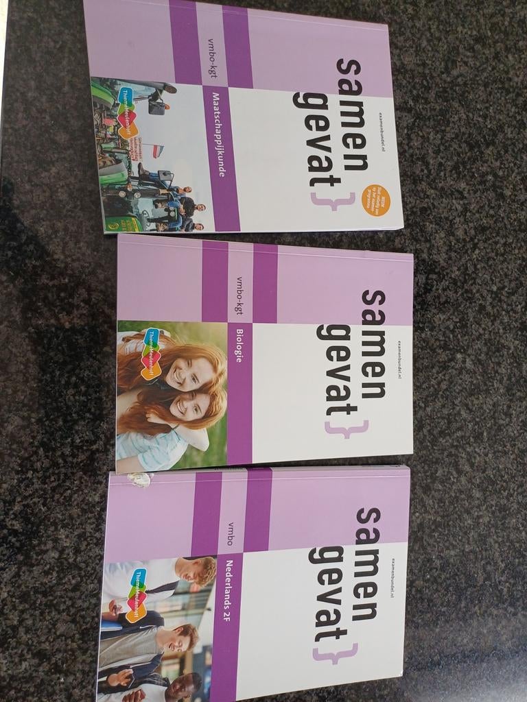 Samenvattingen voor het examen, Ophalen of Verzenden, Zo goed als nieuw, VMBO, Nederlands