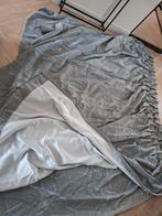 Gordijn met grassenprint, Ophalen, Grijs, 200 cm of meer, 200 cm of meer