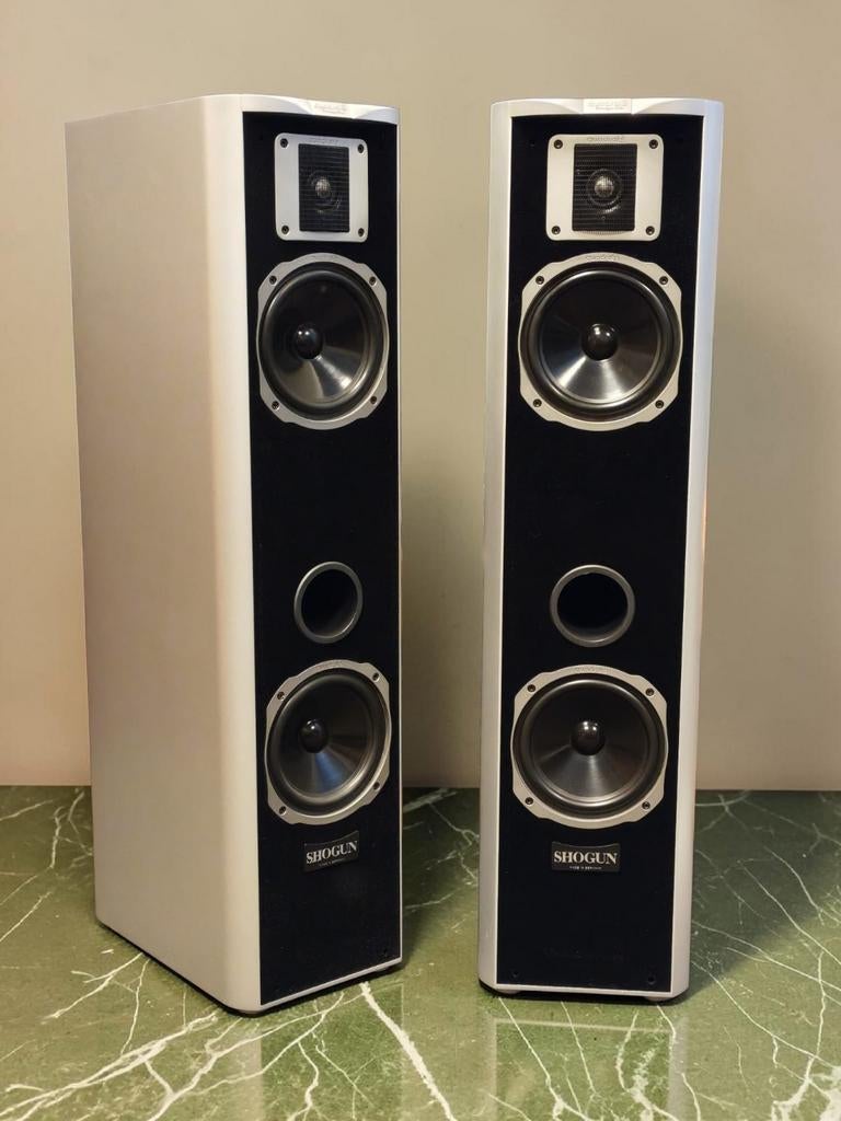 Quadral Shogun Prestige, Zo goed als nieuw, 120 watt of meer, Front, Rear of Stereo speakers, Ophalen