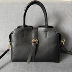 Coccinelle leren tas, Sieraden, Tassen en Uiterlijk, Tassen | Damestassen, Ophalen of Verzenden, Zo goed als nieuw, Zwart, Handtas