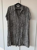 Fabienne Chapot Jurk zwart Hartjesprint - Maat 42 Boyfriend, Zwart, Maat 42/44 (L), Ophalen of Verzenden, Zo goed als nieuw