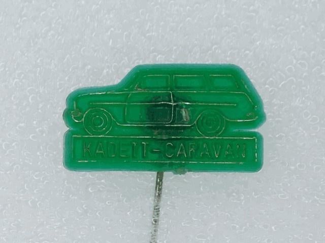 SP1808 Speldje Opel Kadett-Caravan groen, Verzamelen, Ophalen of Verzenden, Gebruikt, Overige onderwerpen