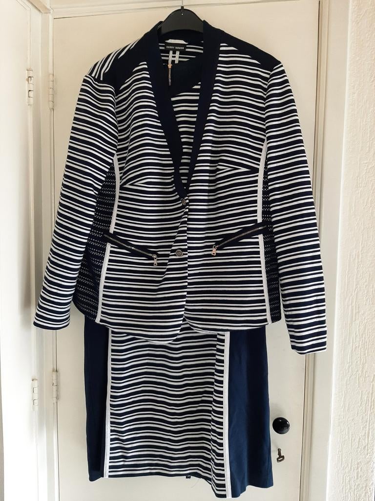 GERRY WEBER jurk & jasje set, Kleding | Dames, Grote Maten, Jurk, Zo goed als nieuw, Gerry weber, Verzenden