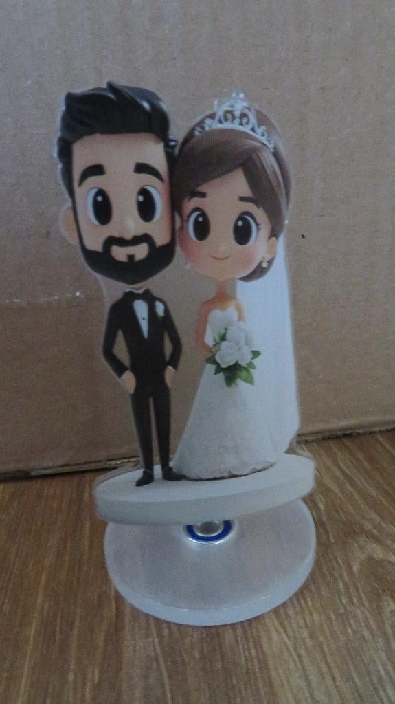 trouwpaar decoratie, Ophalen of Verzenden, Nieuw, Kunststof