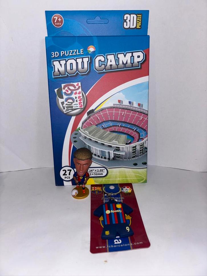 FC Barcelona club pakket, Verzamelen, Sportartikelen en Voetbal, Nieuw, Beeldje of Poppetje, Buitenlandse clubs, Ophalen of Verzenden