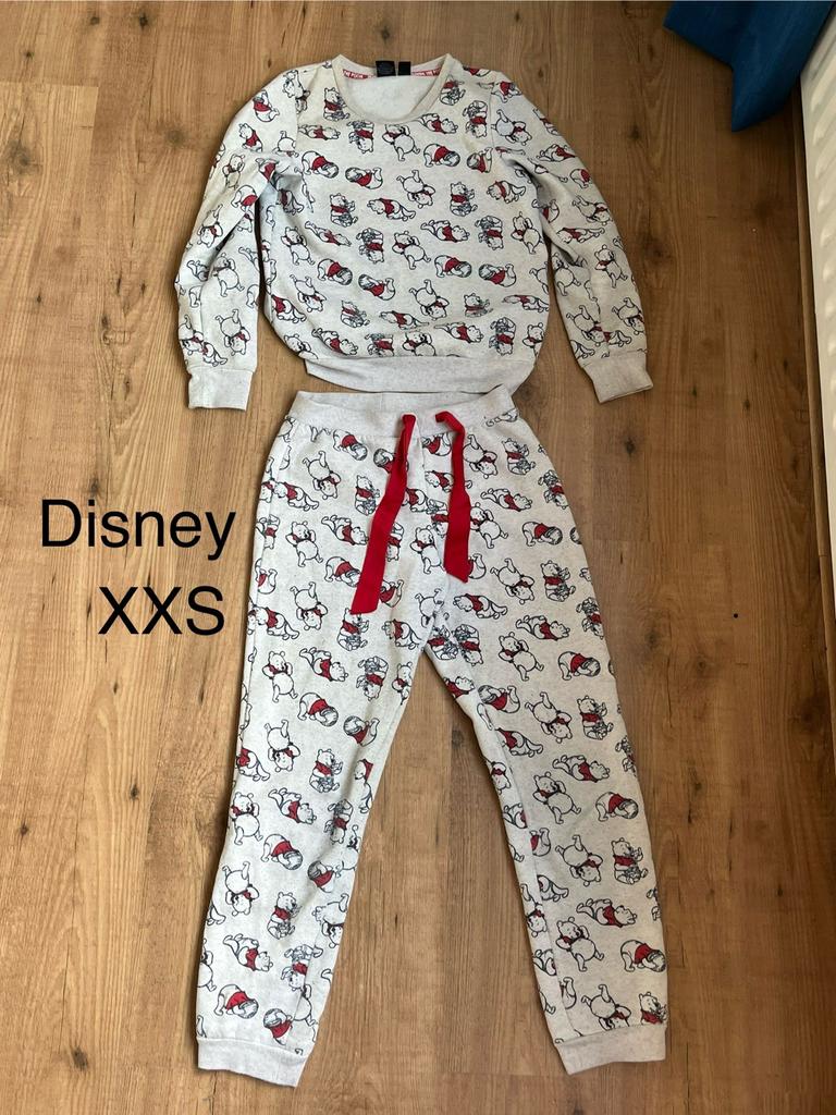 Disney Winnie de Poeh Pyjama Set - Maat XXS, Ophalen of Verzenden, Zo goed als nieuw, Maat 34 (XS) of kleiner, Grijs