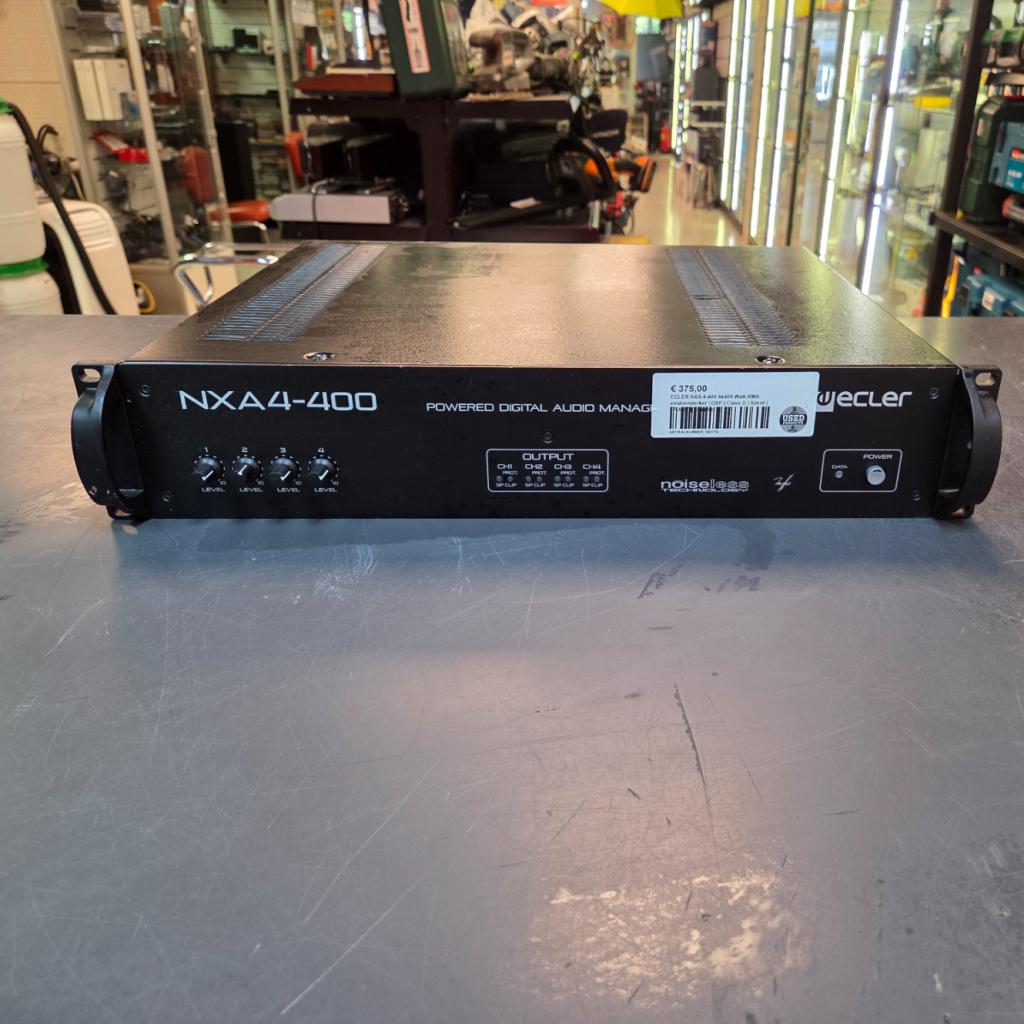 ECLER NXA 4-400 4x400 Watt RMS eindversterker | DSP | Class, Flex Ltd., Zo goed als nieuw, https://flex.com/contact-us, Nobelstraat 10, 5807 GA Oostrum LB, Limburg, Nederland