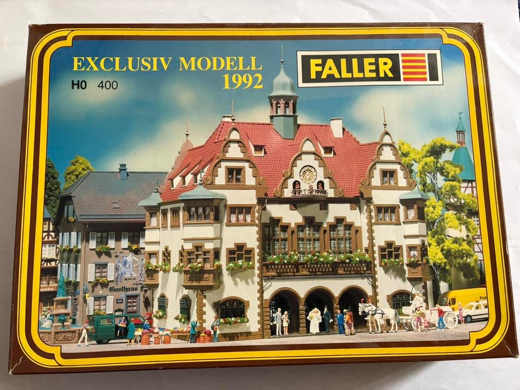 Faller HO 400 exclusiv modell 1992, Hobby en Vrije tijd, Modeltreinen | H0, Overige merken, Gelijkstroom of Wisselstroom, Brug, Tunnel of Gebouw