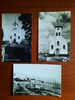 Schellingwoude: 3 kaarten van kerkje en dorp, Verzamelen, Ophalen of Verzenden, 1940 tot 1960, Ongelopen, Noord-Holland