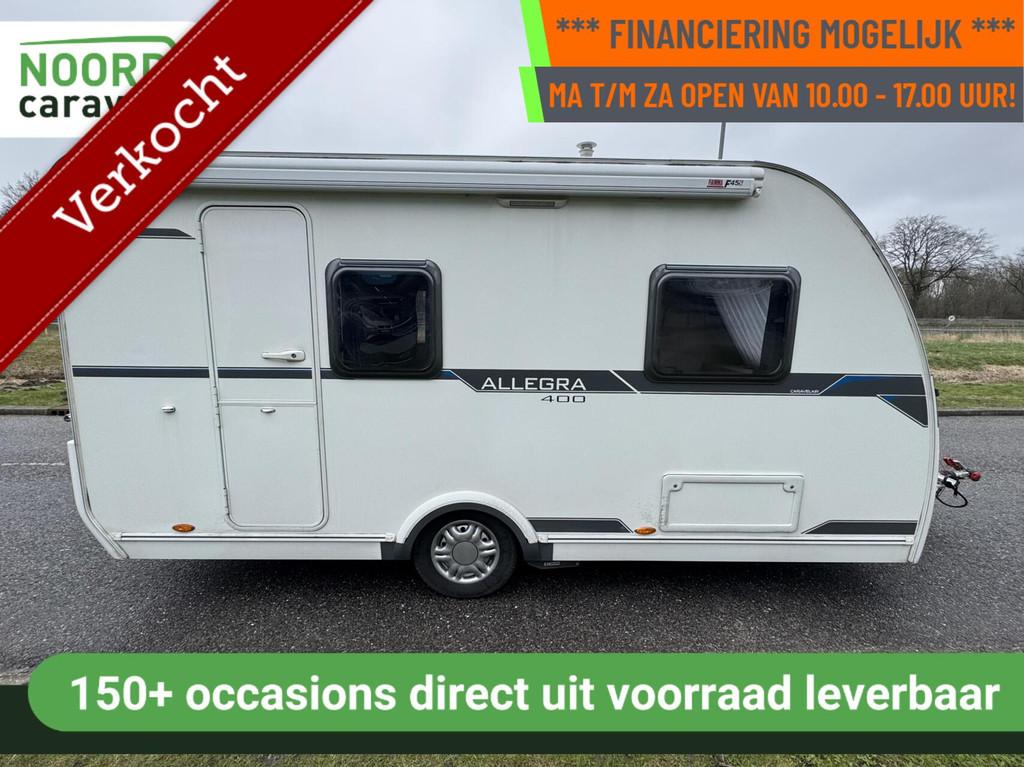 CARAVELAIR ALLEGRA 400, DWARSBED, MOVER, LUIFEL, Caravans en Kamperen, Caravans, Mover, Tot en met 2, Bedrijf, 6 tot 7 meter