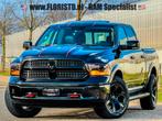 DODGE RAM 1500 5.7L HEMI 4X4 401PK*LARAMIE*BLACK-OPPS*BOM VO, Auto's, Dodge, Automaat, Zwart, Leder, Bedrijf