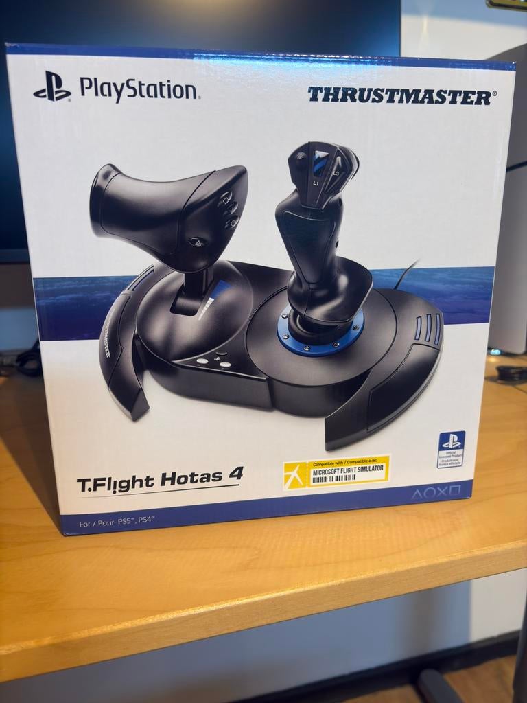 Nieuw in doos - Thrustmaster T.Flight HOTAS 4 (PS5/4/PC), Computers en Software, Joysticks, Ophalen of Verzenden, Nieuw, Thrustmaster