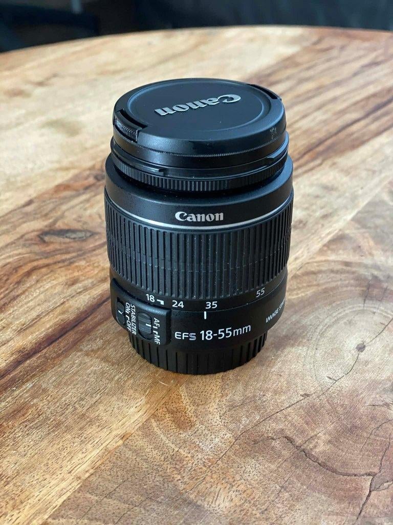 Canon Lens EFS 18-55, Ophalen of Verzenden, Zo goed als nieuw, Standaardlens, Zoom
