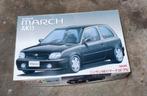 Nissan March K11 modelbouw auto - Nieuw!, Overige merken, Auto, 1:32 tot 1:50, Nieuw
