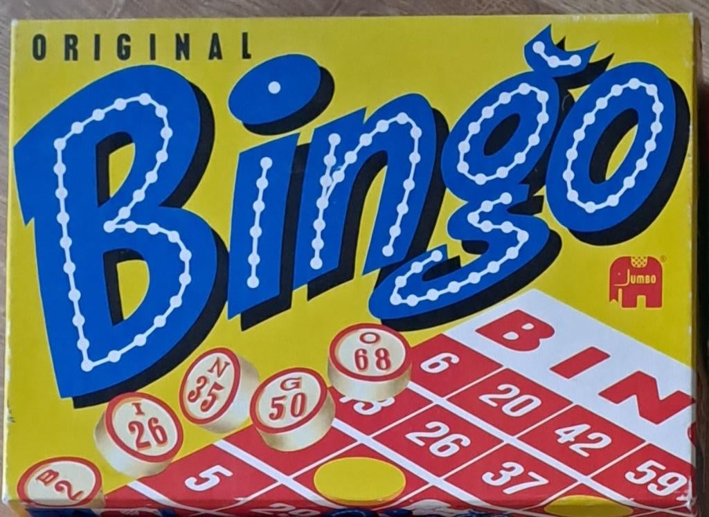 vintage Origineel BINGO      (zo goed als nieuw), Hobby en Vrije tijd, Gezelschapsspellen | Overige, Ophalen of Verzenden, Zo goed als nieuw