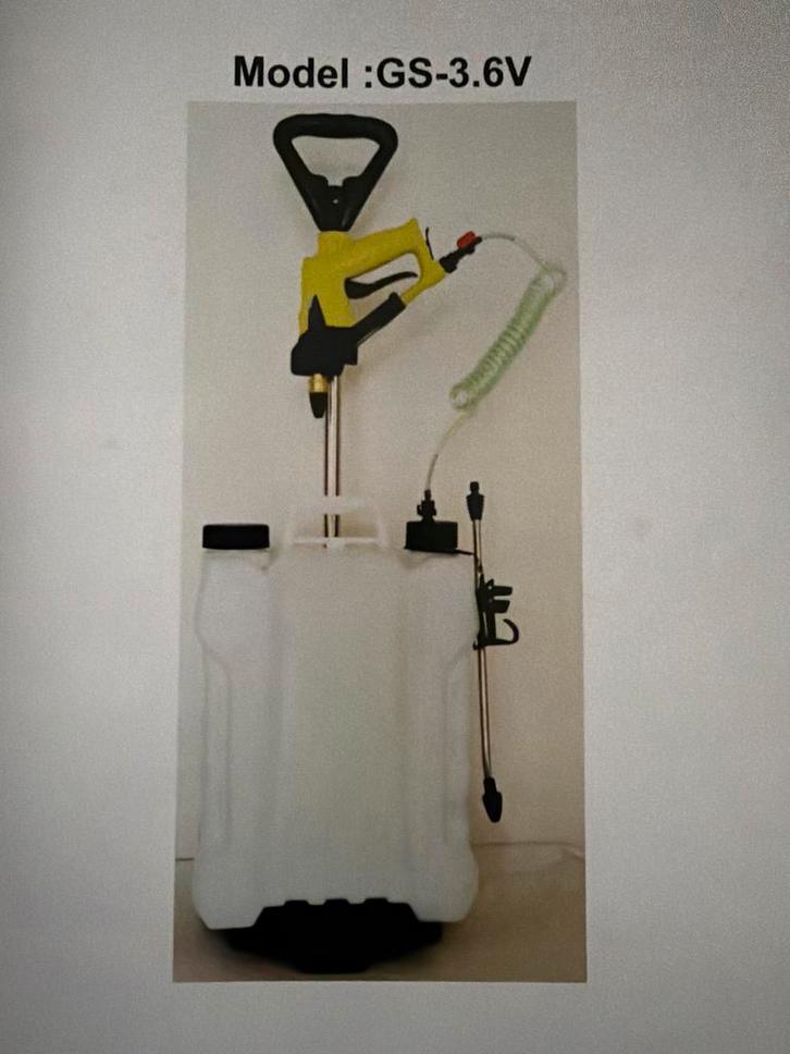 Nieuwe Oplaadbare Verstuiver op Wielen, Tuin en Terras, Tuinsproeiers, Nieuw, Nevelsproeier, Ophalen of Verzenden