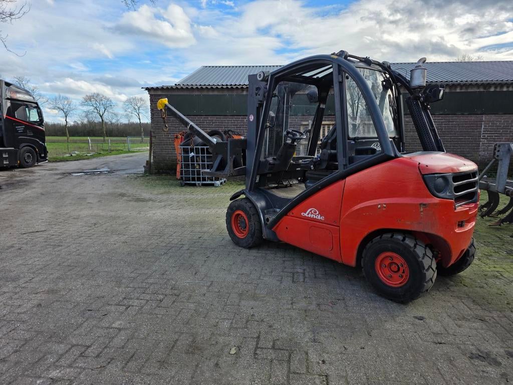 Linde Diesel Heftruck 3500KG - Luchtbanden en Jip, 3000 tot 4000 kg, Linde, Diesel, Heftruck