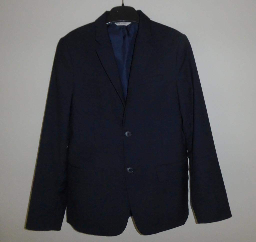 H&M colbert / blazer jongen donkerblauw maat 146, Kinderen en Baby's, Kinderkleding | Maat 146, H&M, Ophalen of Verzenden, Zo goed als nieuw