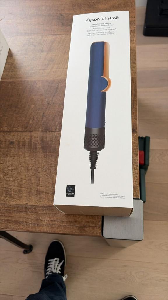 Dyson Airstrait wet-to-dry Pruisisch blauw/Koper., Sieraden, Tassen en Uiterlijk, Uiterlijk | Haarverzorging, Ophalen of Verzenden