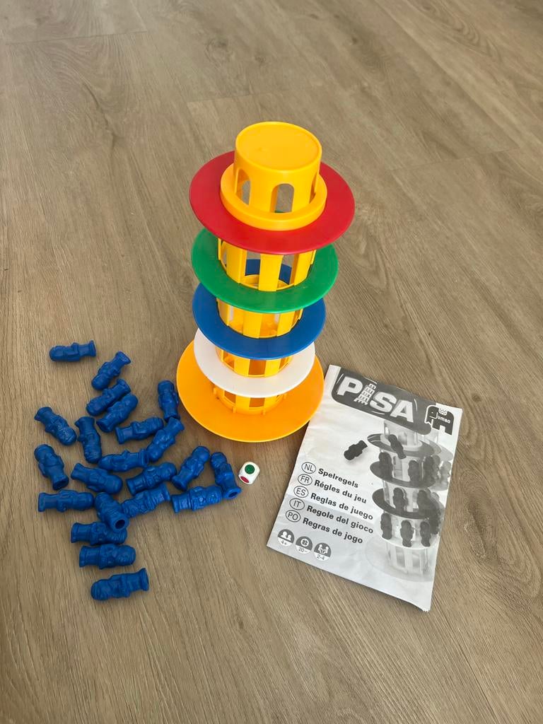 Pisa Toren Balansspel van Jumbo, Drie of vier spelers, Ophalen of Verzenden, Gebruikt