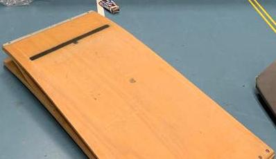 Springplank turnen hout, Maat 36 t/m 42, Ophalen, Zo goed als nieuw, Materiaal