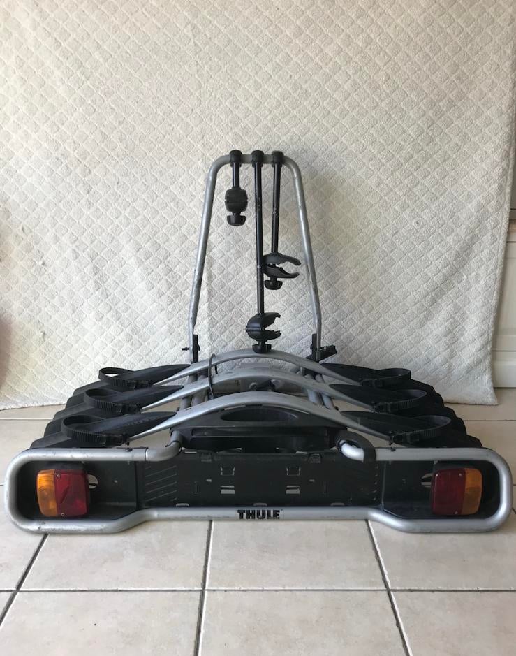 Thule fietsendrager 3 fietsen 13polig kantelbaar, Ophalen of Verzenden, Gebruikt, Trekhaakdrager
