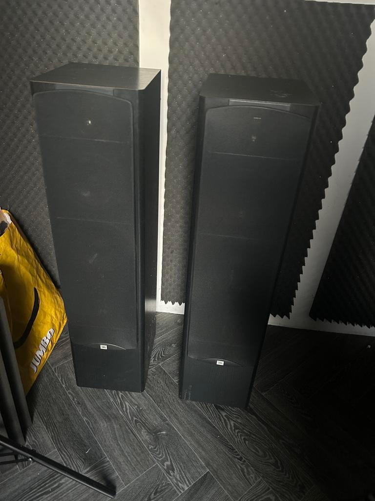 JBL LX 8 GR Vloerstaande Luidsprekers - 8 Ohm, Ophalen, Gebruikt, JBL, 120 watt of meer