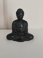 Japans bronzen Kamakura Boeddha beeldje, gesigneerd, Ophalen, Gebruikt