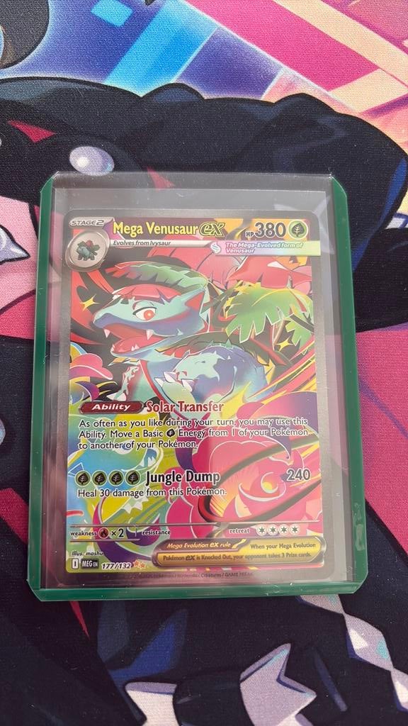 Mega venusaur ex 177/132, Ophalen of Verzenden, Zo goed als nieuw