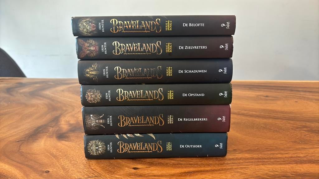 Bravelands serie deel 1t/m 6, Boeken, Ophalen of Verzenden, Nieuw