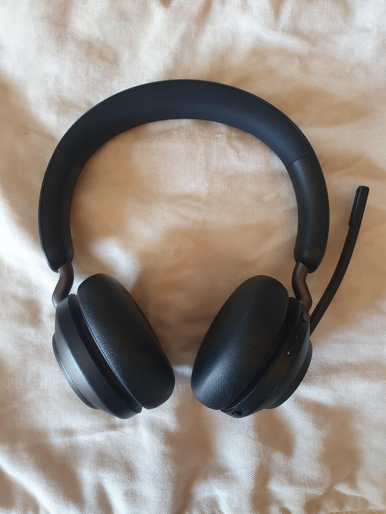 Jabra Evolve2 65 Flex Headset Koptelefoon, Ophalen of Verzenden, Overige merken, Bluetooth