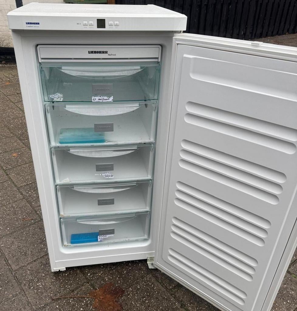 Vrieskast liebherr no frost 5 laden A++, Witgoed en Apparatuur, Vriezers en Diepvrieskisten, Gebruikt, 160 cm of meer, Energieklasse A of zuiniger
