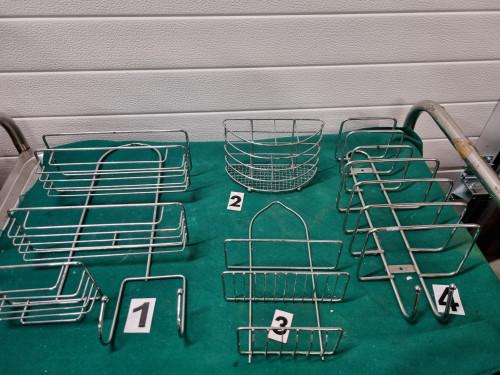 -	Rekjes rvs metaal, Ophalen of Verzenden, 'T Olde Gre-j, Info@toldegrej.nl, Endepoelstraat 20f Didam