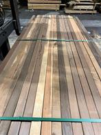 Hardhout–Louro Itauba–palen–staanders-liggers-regels-50x50mm, Ophalen, Palen, Nieuw, Hardhout