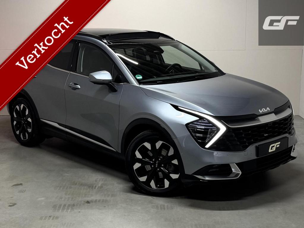 Kia Sportage 1.6 T-GDi Plug-in Hybrid AWD Pano 360° Carplay, Automaat, Gebruikt, Zwart, Met garantie (alle)