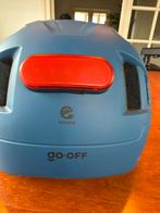 GO-OFF PILOT NTA 8776 Fietshelm met vizier en achterlicht, Fietsen en Brommers, Ophalen of Verzenden, Zo goed als nieuw, Extra large of groter