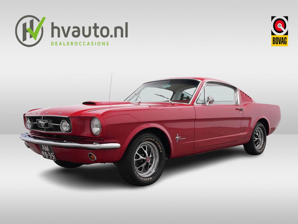 Ford Mustang FASTBACK 2+2 4.7 V8 289 C-CODE | PONY PACKAGE |, Auto's, Oldtimers, Automaat, 5000 cc, Leder, Ford