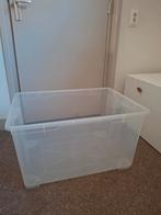 Plastic bak transparant blokker xl, Doe-het-zelf en Verbouw, Kratten en Dozen, Ophalen, 40 tot 60 cm, 35 tot 50 cm, Doos