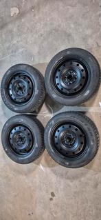 Set winterbanden met stalen velgen (3PMSF) R14 165 65, Ophalen