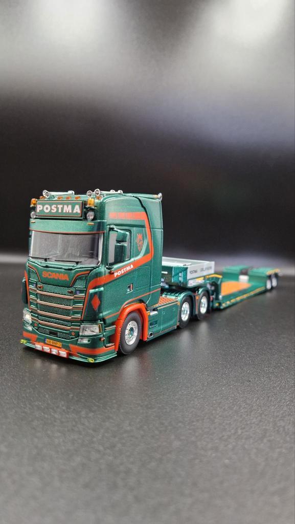 Wsi | Postma - Scania | Gratis Verzending!, Hobby en Vrije tijd, Modelauto's | 1:50, Zo goed als nieuw, Bus of Vrachtwagen, Wsi