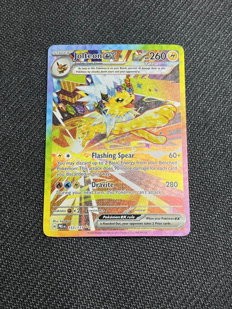 Jolteon ex (PRE 153), Ophalen of Verzenden, Nieuw, Losse kaart, Foil