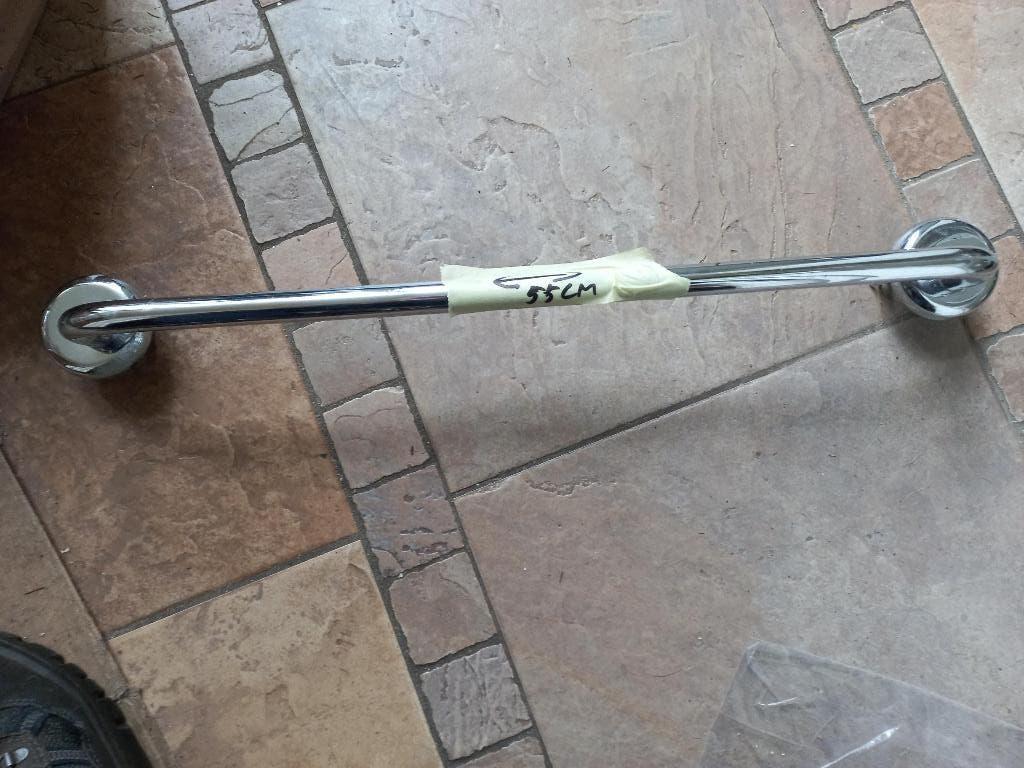 handdoekenrek handdoekenbeugel chroom /RVS 5E, Ophalen of Verzenden, Gebruikt, Overige kleuren, Handdoek