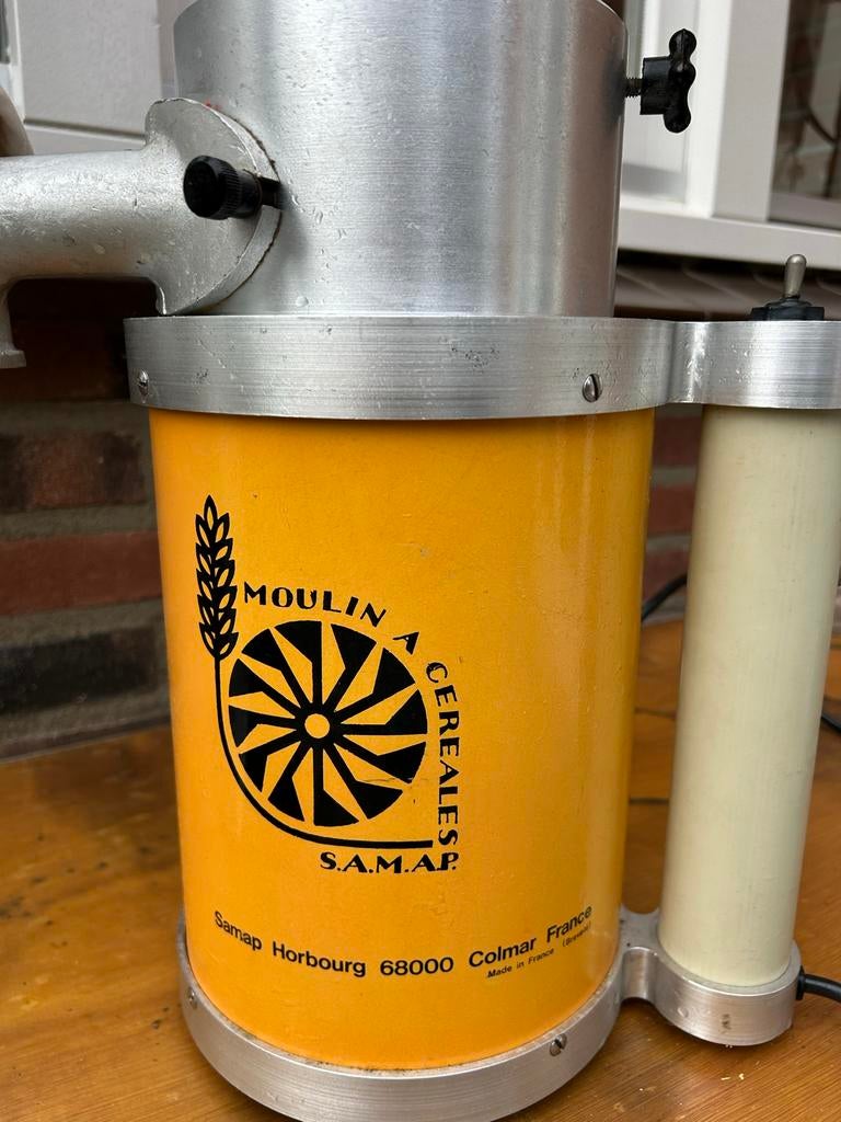 Graanmolen SAMAP Horbourg, Witgoed en Apparatuur, Keukenmixers, Gebruikt, Minder dan 1 liter, Ophalen