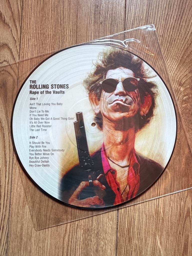 The Rolling Stones - RapeOfTheVaults Bootleg Picture LP., Cd's en Dvd's, Vinyl | Rock, Zo goed als nieuw, Ophalen of Verzenden