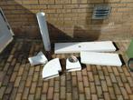 Diverse PVC afvoerbuizen en hulpstukken 204 x 60, Afvoer, Gebruikt, Pvc, Ophalen of Verzenden