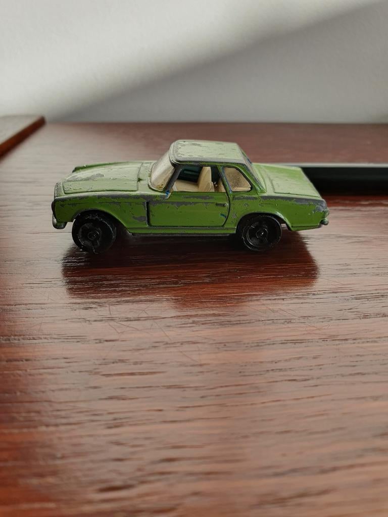 Vintage Corgi Rockets Mercedes 280 SL - Groen, Ophalen of Verzenden, Gebruikt, Auto